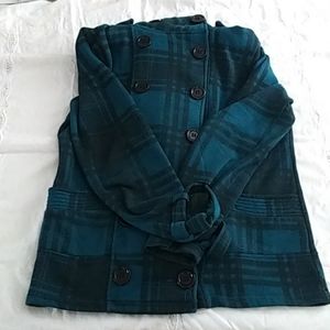 Glimmer By J.J. Basics button up jacket